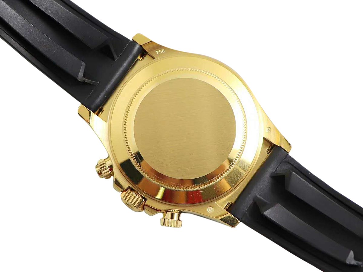 Daytona 116518LN White Dial in Yellow Gold