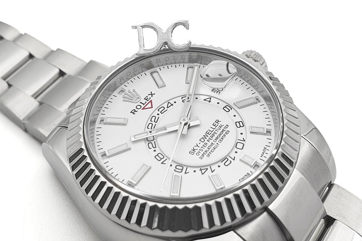 Sky-Dweller 326934 White Dial in White Gold