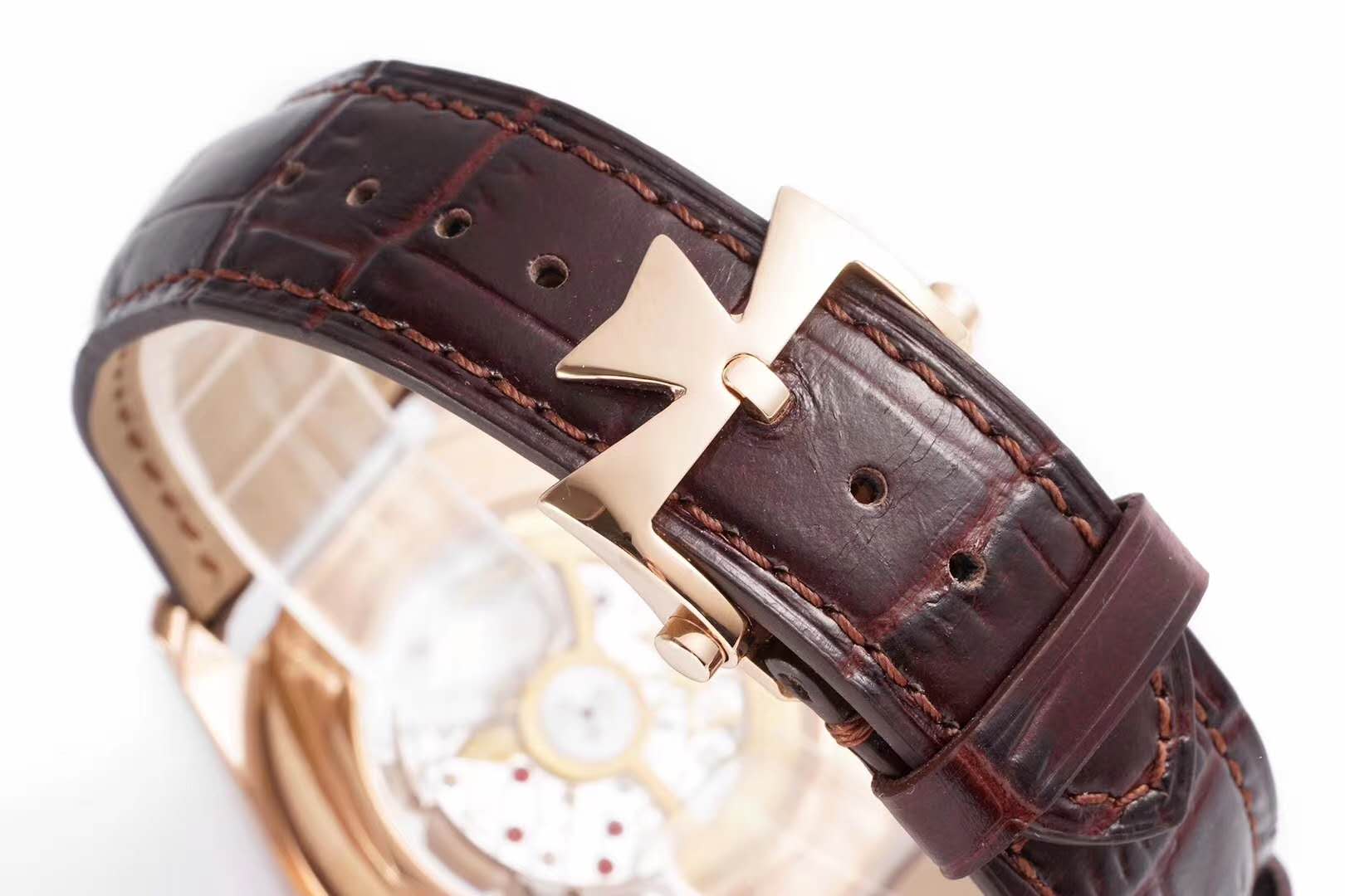 Fiftysix Brown Dial in Pink Gold Ref: 4600E