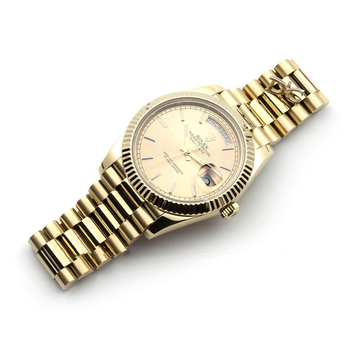 Day-Date 40 228238 Champagne Dial in Yellow Gold