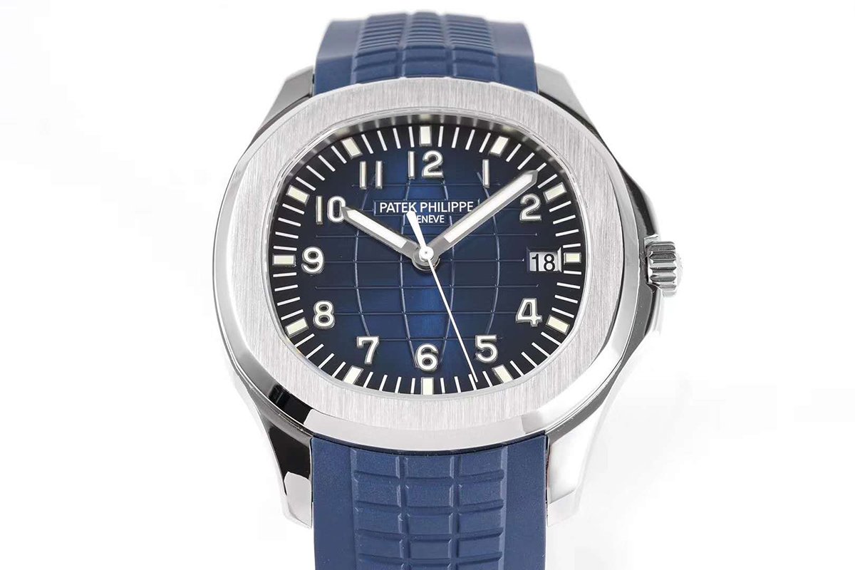 Aquanaut 5168G Blue Dial in White Gold