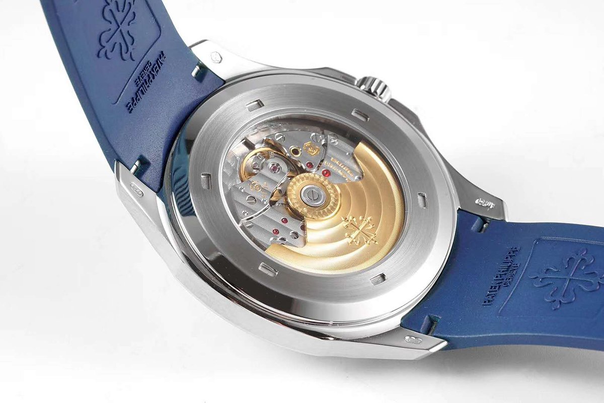 Aquanaut 5168G Blue Dial in White Gold