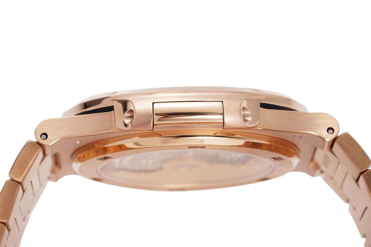 Nautilus Jumbo 5711/1R-001 Brown Dial with D1am0nd Bezel