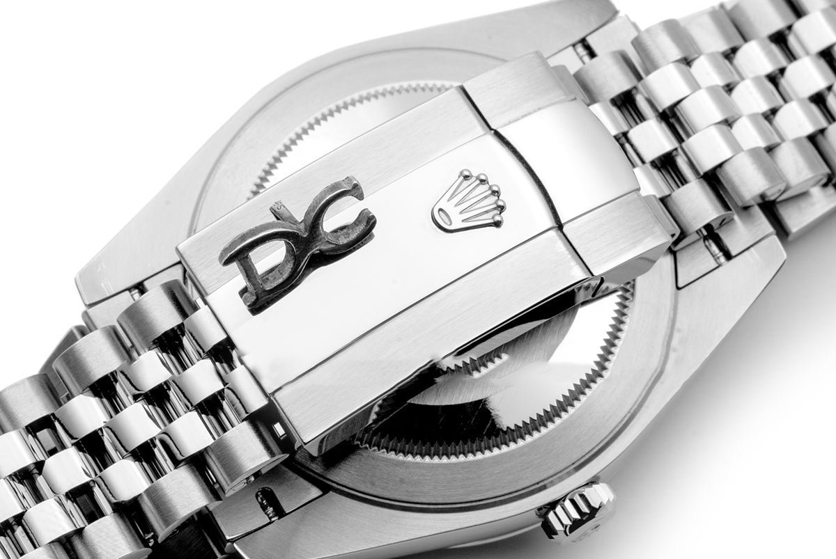 Datejust 41 126334 Silver Dial Stick Markers in White Gold