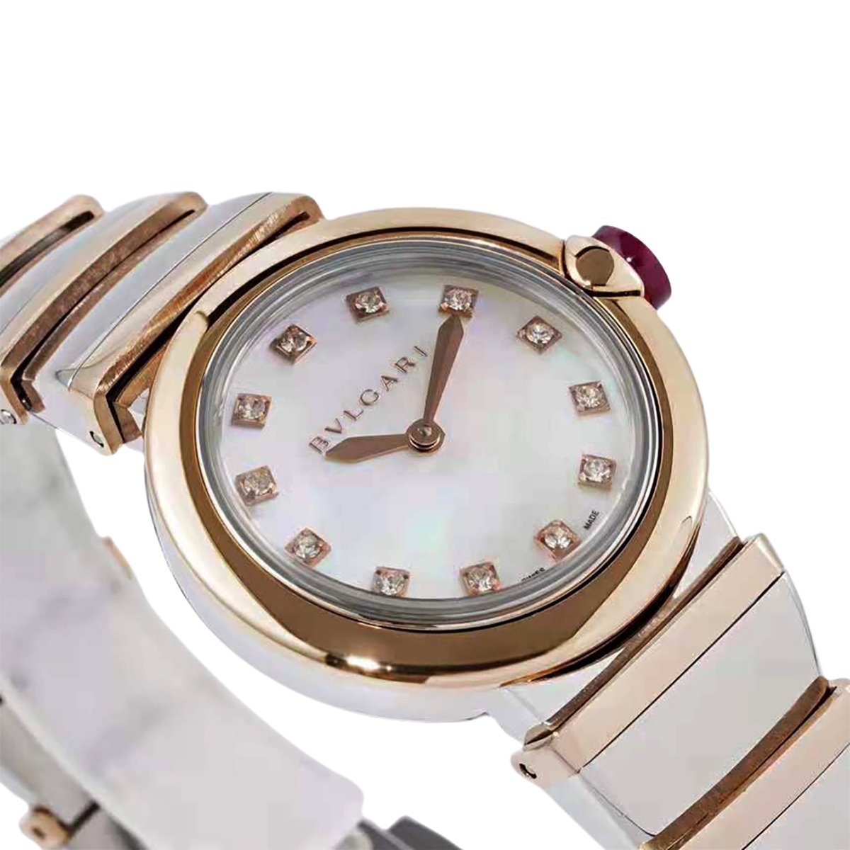 Lvcea MOP Dial in Rose Gold/Steel