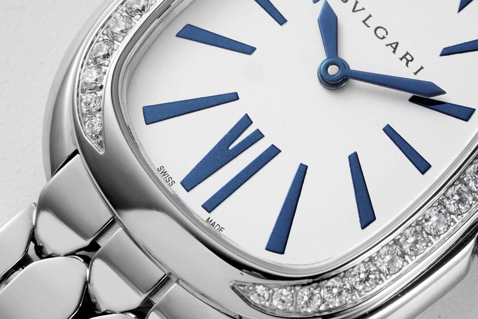 Serpenti Seduttori Watch Ref: 103148 White Dial