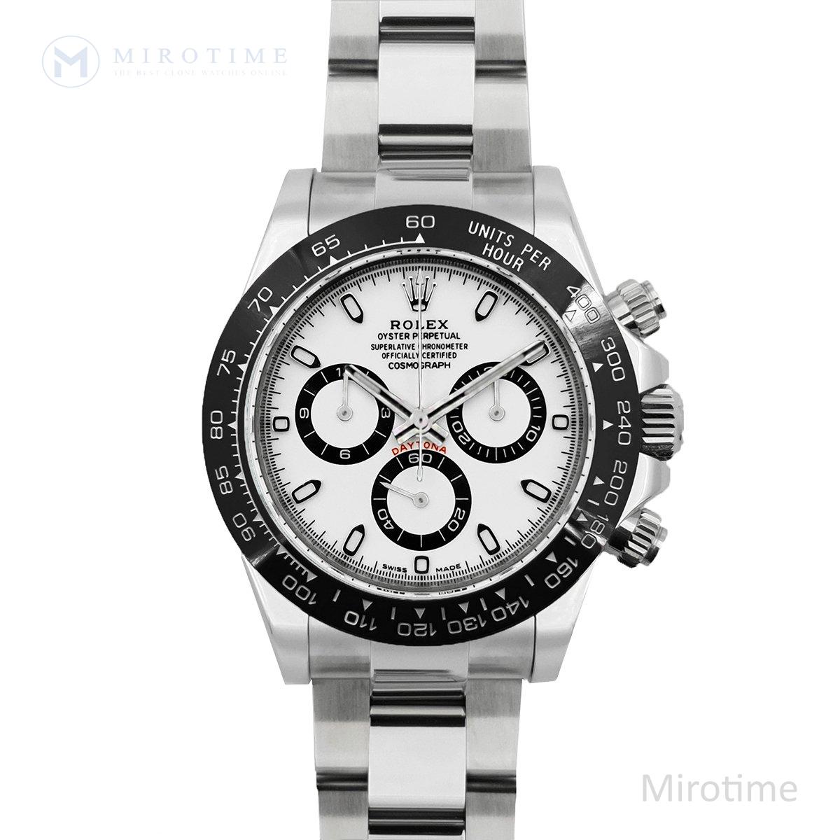 Daytona 116500LN White Dial in Steel