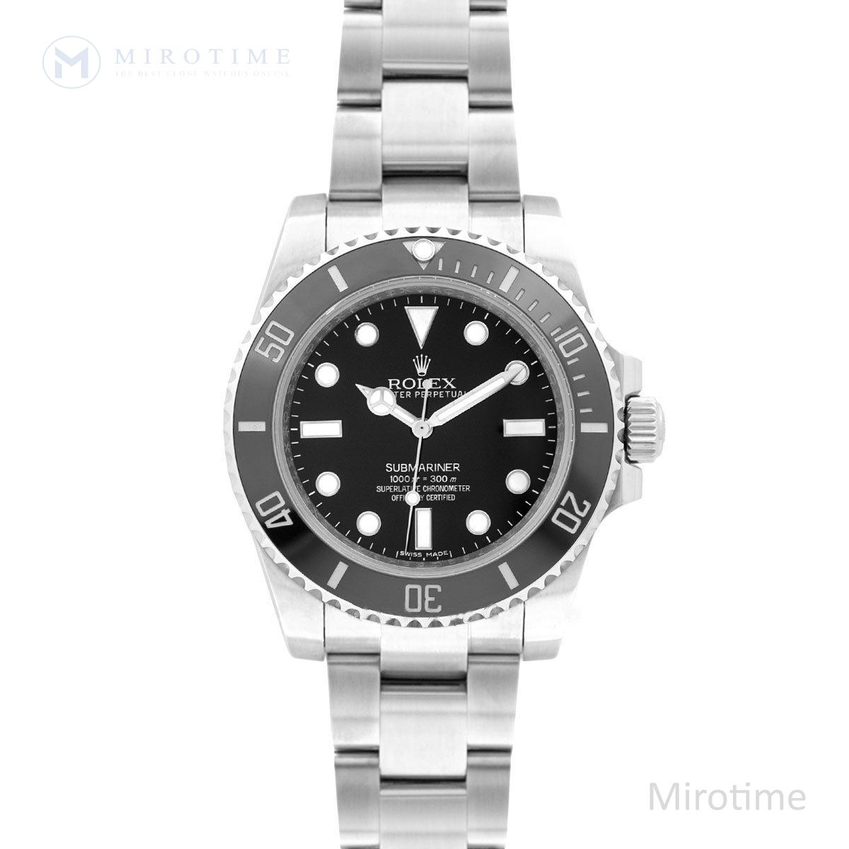 Submariner 114060 ‘No Date’ Black Ceramic