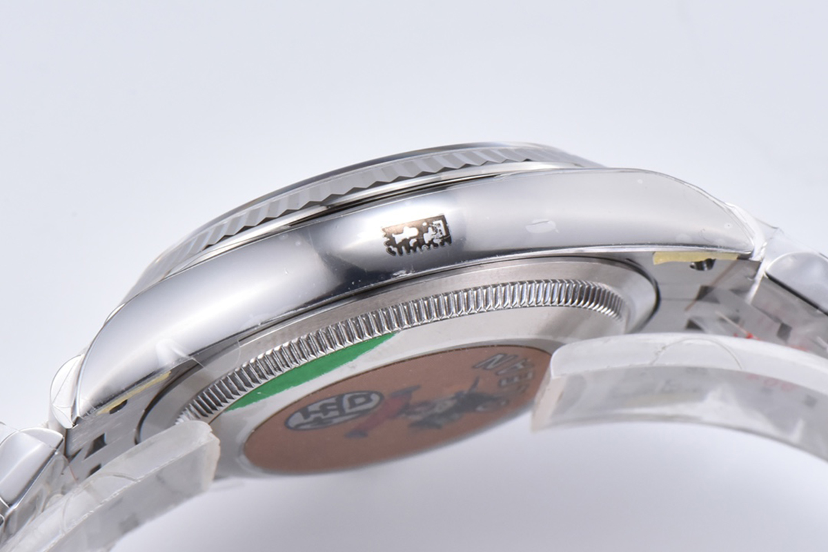 Datejust 36 126234 Blue Motif Dial with D1am0nd Marker in Steel in Jubilee Bracelet