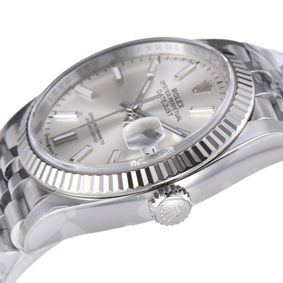 Datejust 36 126234 Silver Dial with Stick Marker in Steel in Jubilee Bracelet