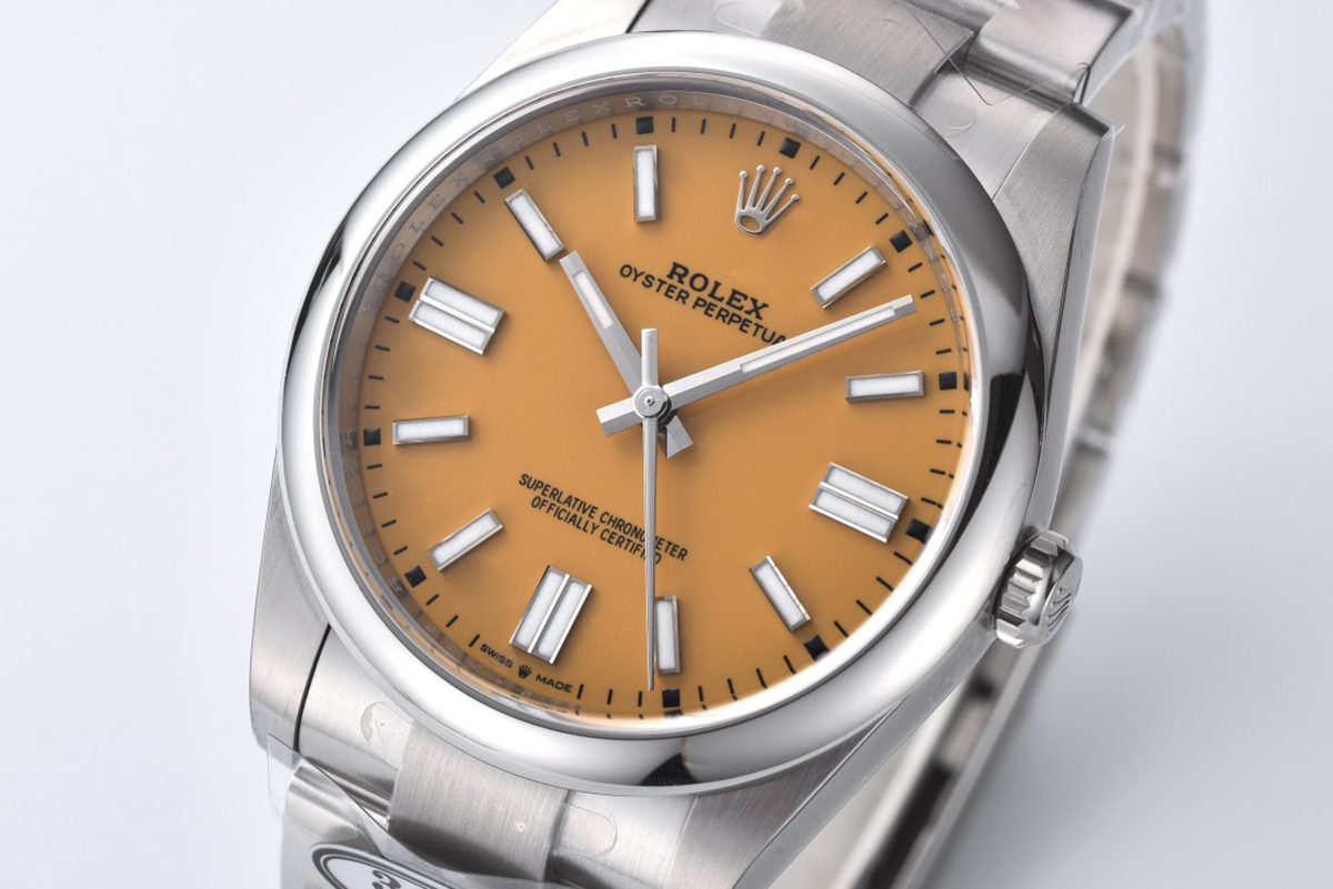 Oyster Perpetual 41mm Yellow Dial 124300