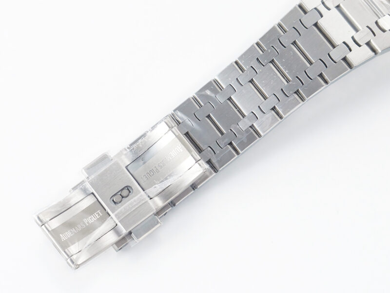 Royal Oak 41mm 15500 SS ZF 1:1 Best Edition Black Textured Dial on SS Bracelet SA4302 S*per Clone V3